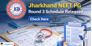 Jharkhand NEET PG Round 3 Schedule Released; Check Here